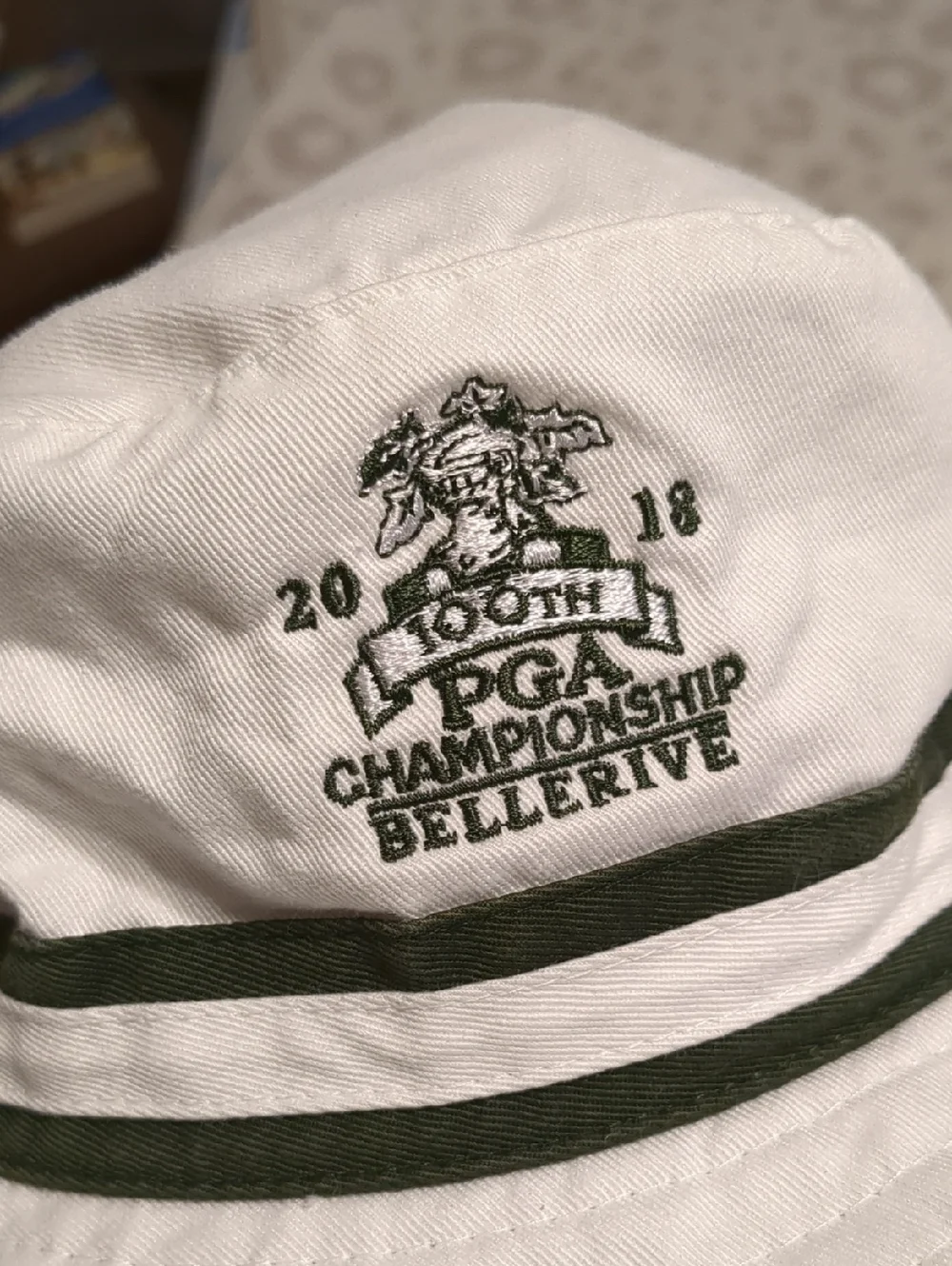100th PGA Championship 2018 Bellerive MO Official Merchandise Cotton Bucket Hat